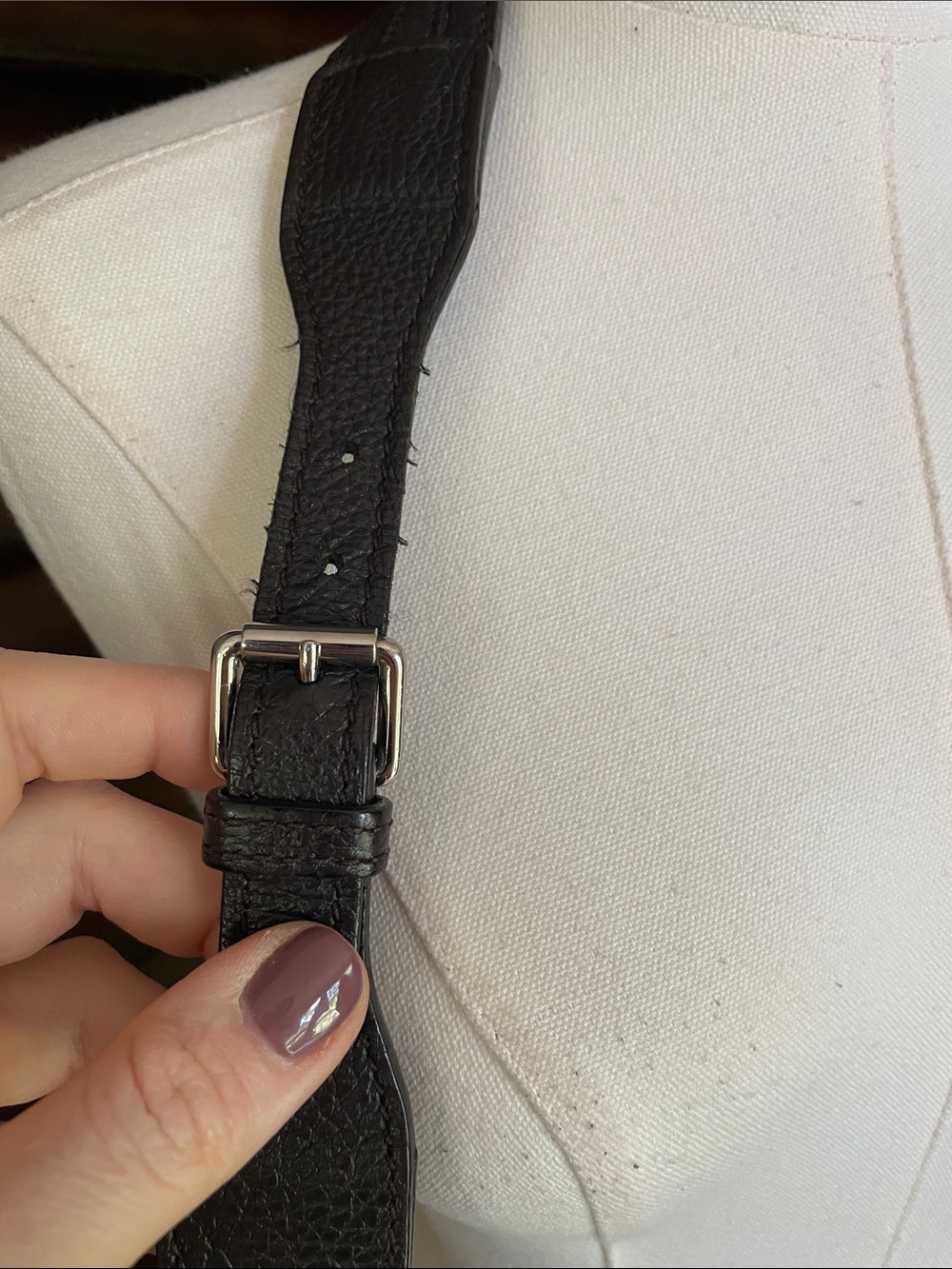 AUTHENTIC Gucci Brown Monogram Crossbody Bag - Brown As Is Project Rehab - Picture 5 of 16